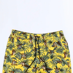 Offre Spéciale nouveaux hommes de haute qualité coton Shorts de plage décontracté solide imprimé cordon poches écologique - Product Image 3