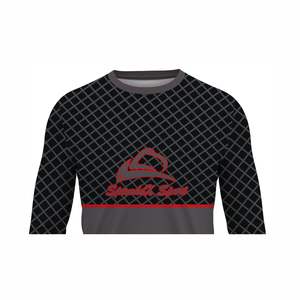 MOQ bajo Camisa deportiva de manga larga para hombre Camisa de tiro bordada impresa con personalizado - Product Image 3