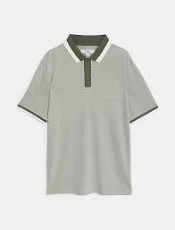 OEM ODM Custom for <b>Polo</b> <b>Shirts</b> for Men Breathable Canvas Zipper Design Logo Embroidery Solid Plain Dye Factory Direct Wholesale - Product Image 3