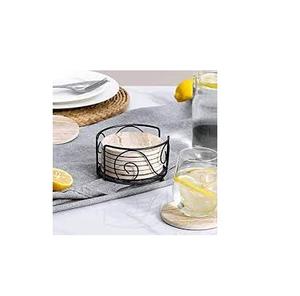 Support de dessous de verre en pierre en métal Les deux sous-verres en pierre et sous-verres carrés et taille personnalisée pour une utilisation à la main pour la vente - Product Image 1