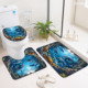 Custom Printed Carpet Area Rug for Living Room <b>Bedroom</b> Non-Slip Polyester Carpet - Product Image 2