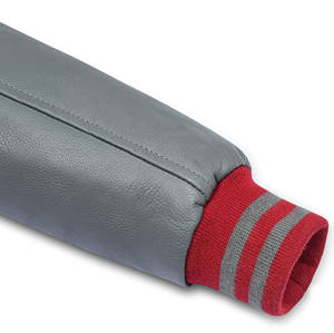 Chaqueta de Invierno para Hombre, Elegante y de Alta Calidad, con Cuerpo de Lana Genuina, Cuello Alto de Lona, Diseño Universitario - Product Image 6