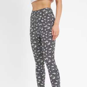 Leggings amincissants taille haute pleine longueur en Spandex/Nylon, séchage rapide, respirants et confortables, grande taille, personnalisables – Meilleures ventes - Product Image 2
