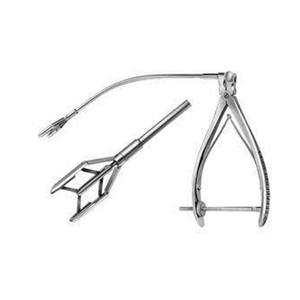 Instrumento quirúrgico vascular de abrazadera atraumática Satinsky Debakey para procedimientos cardiovasculares y torácicos - Product Image 1