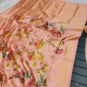 We get you what you looking for kuberapattu Softy silk saree with beautiful floral digital print allover saree