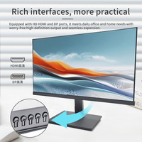 Sharerdp OEM ODM Personnalisation Écran d'ordinateur commercial de productivité de bureau LED Full HD à cadre fin 24 pouces 1080P