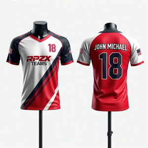 Jerseys deportivos sublimados personalizados de alta calidad para hombres, softbol, baloncesto, fútbol, pesca, jerseys, conjuntos de equipo transpirable - Product Image 3