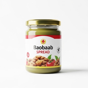 Pâte de Baobab Naturelle, Beurre de Noix Sucré pour Toast, Gâteau, Dessert, Texture Lisse, Qualité Alimentaire, Vente en Gros, Fournisseur OEM - Product Image 6
