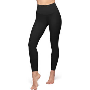 Leggings OEM pour femmes avec logo personnalisé Collants de compression taille haute pour l'entraînement et le fitness Étiquettes et image de marque personnalisées - Product Image 2