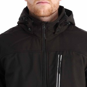 Chaqueta Táctica de Forro Polar Personalizada de Alta Calidad para Hombre, Cortavientos, con Logotipo OEM, Ligera, de Algodón, para Exteriores, con Cremallera, Impermeable - Product Image 5