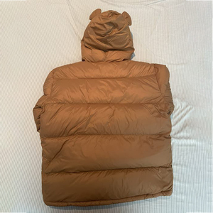 Veste matelassée pour hommes personnalisée OEM avec capuche entièrement zippée Hiver Moose rembourré en coton surdimensionné à capuche Streetwear toile - Product Image 2