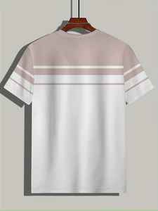 Camiseta Casual de Estilo Premium al por Mayor para Hombre, Corte Regular, Camiseta con Estampado Personalizado, Camiseta Moderna para Exteriores, Logotipo Personalizado, 100% Algodón - Product Image 4