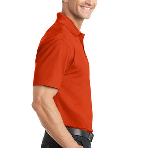 Polo de manga corta que absorbe la humedad de la zona seca para hombre de poliéster 100% - Product Image 6