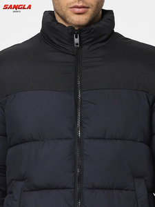 Chaqueta de hombre de alta calidad impermeable chaqueta al aire libre ropa con paños de invierno chaqueta acolchada calentada con logotipo personalizado - Product Image 2