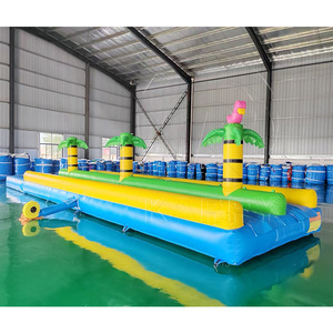 Commercial <b>Inflatable</b> <b>Water</b> Slip N <b>Slide</b> Palm Tree PVC <b>Inflatable</b> <b>Water</b> <b>Slide</b> with Blower Long <b>Inflatable</b> Slip <b>Slide</b> - Product Image 5
