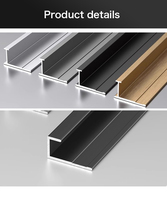Vente Flash - Livraison Rapide - Bande Décorative Murale en Alliage d'Aluminium 5MM en Forme de I, Argentée, Moderne, pour Panneaux Muraux - Vente en Gros