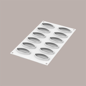 Realistic Cocoa Beans <b>Silicone</b> Mold 67x37H26 mm for <b>Baking</b> & Pastry Tools - Product Image 2