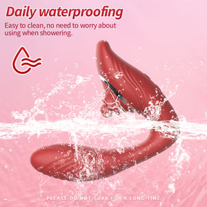 Casemee Bailey Air Pulse Dildo Vibrator klitoris G Spot stimulasi ganda Vibrator wanita pasangan permainan dewasa Vibrator hisap - Product Image 4