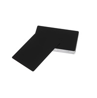 Pcs Set Mark Gravé Blanc Alliage Cartes De Visite Couleurs En Option Noir
