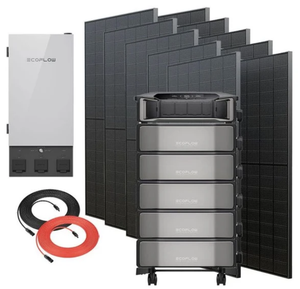 Ecoflow Delta Pro Ultra Erweiterbare Powerstation mit Smart Home Panel2 - 30,7 kWh Speicher mit 10x 400W Starren Solarmodulen - Product Image 1