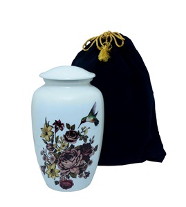 Urne de crémation personnalisée colibri pour cendres humaines Urne commémorative adulte pour urne décorative masculine et féminine pour taille personnalisée adulte - Product Image 6