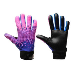 Gran oferta precio guantes de portero protección profesional látex tejido fútbol cuero guantes de portero - Product Image 6