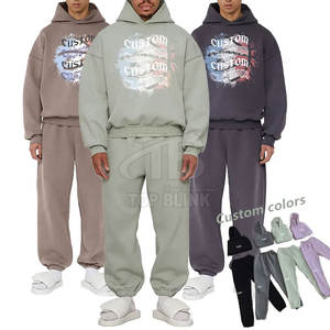 ชุดวอร์มลำลองสำหรับผู้ชายผ้าฝ้าย100% น้ำหนักเบาลายพื้นแฟชั่นใหม่สำหรับฤดูหนาว - Product Image 5