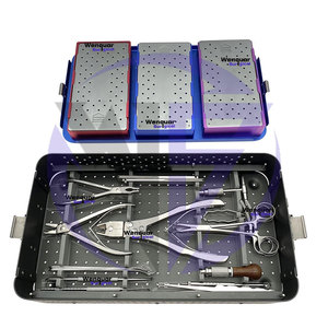 Mini Placa Ortopédica de Fragmentos y Sistema de Tornillos, Juego de Instrumentos de Placa de Bloqueo Quirúrgico, Material de Acero Inoxidable, Logotipo Personalizado - Product Image 4