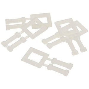 Clip de Plástico para Flejado 13mm TRANSPAK Paquete de 1000 - Product Image 1