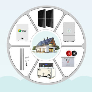 솔라 홈 시스템 리튬 배터리 저장 장치 5KW 6KW 7KW 8KW 10KW 11KW 12KW 솔라 시스템 공장 가격 - Product Image 2