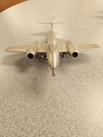 Maquette d'avion de chasse Gloster Meteor en aluminium moulé sous pression, objet de collection, décoration Art Déco, Royal Air Force, aviation