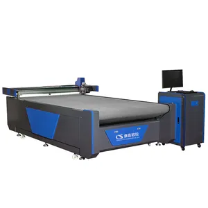 CNC dao động dao cắt máy CNC Máy cắt vải da Máy cắt