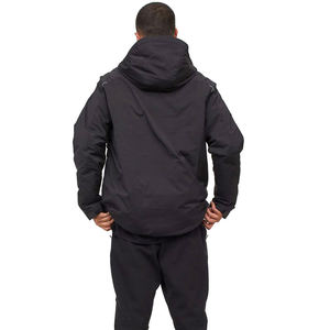 Nouvelles vestes coupe-vent imperméables tendance pour hommes, en toile respirante, à capuche, avec fermeture éclair, imperméables, pour l'hiver - Product Image 3