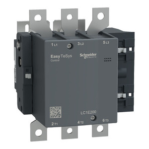 Contattore TVS SCHNEIDER ELECTRIC EasyPact LC1E200M5 3P(3 NO)-AC-3 <= 440 V 200A con Bobina 220 V AC - Product Image 1