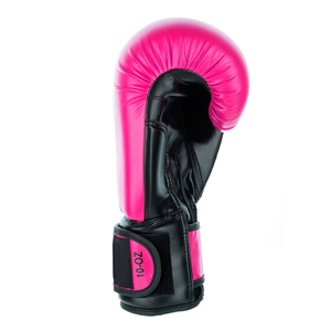 Guantes de Boxeo de 8 Onzas, Bolsa de Piel Transpirable, Color Blanco y Rosa, Tamaño Personalizable, Alta Calidad - Product Image 4