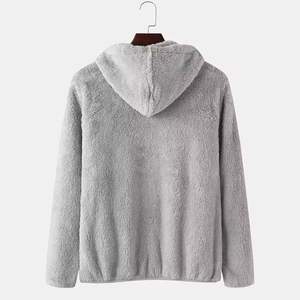 Novedad 2025, Sudadera con Capucha de Invierno Impermeable, Bordada, de Sherpa y Felpa, de Manga Larga, Transpirable, Informal, para Hombre - Product Image 5