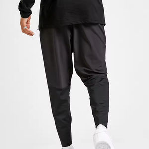 Pantalones informales de cintura alta para hombre, ropa de calle de talla grande, diseño personalizado OEM, material ligero lavado de alta calidad - Product Image 2