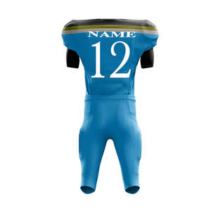 Uniforme de fútbol americano de nuevo diseño para hombre con mangas cortas Logotipo personalizable Servicio OEM - Product Image 4