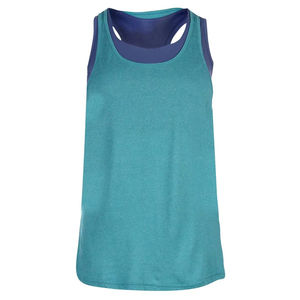 Camiseta sin mangas con espalda de corredor roja personalizada para mujer, transpirable y antiretráctil, informal, para Fitness, Yoga, algodón, fibra de bambú, de talla grande - Product Image 2