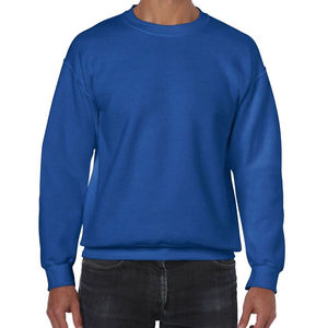 Nouveauté : Sweat-shirt sur mesure pour homme, col rond, décontracté, manches longues, en molleton épais 100% coton, coupe ample, hiver - Product Image 4