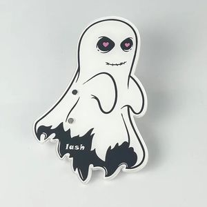 Azulejos de pestañas de Halloween de la mejor calidad, herramientas de pestañas personalizadas en forma de dibujos animados, logotipo personalizado sostenible, servicio OEM - Product Image 4