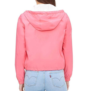 เสื้อแจ็คเก็ตกันลมราคาถูก MOQ ต่ำ บริการ OEM คุณภาพดีที่สุด ผลิตจากโพลีเอสเตอร์ 100% ทนทาน สำหรับผู้หญิง - Product Image 6