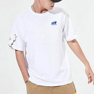 Camiseta con Bordado Personalizado, Logotipo Personalizado, Manga Corta, Algodón Suave, Diseño Elegante y Cómodo - Product Image 3