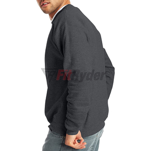Nuevo 2024 Sudadera de algodón de color sólido con logotipo personalizado Sudadera de cuello redondo para hombre al por mayor Sudadera de hombre más vendida OEM - Product Image 3