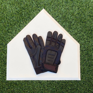 Gants d'entraînement de frappe de baseball de couleur noire, durables et confortables, à manchette courte - Product Image 1