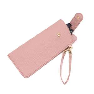 Hot sales Portable <b>compression</b> leather universal Eyeglasses <b>Bags</b> - Product Image 5