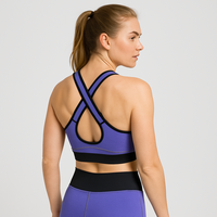 Ensemble 2 pièces de sport grande taille personnalisé : soutien-gorge léger et respirant, et leggings taille haute extensibles anti-transpiration