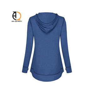 Sudaderas con Capucha de Manga Larga para Mujer, Transpirables, Talla Grande, con Cremallera, Ropa de Invierno para Mujer, Venta al por Mayor - Product Image 6