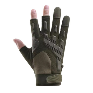 Gants demi-doigts courts personnalisables Vêtements de moto en coton confortables et respirants pour l'été - Product Image 2