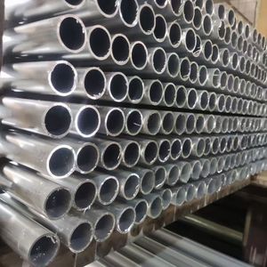 أنبوب معدني معدني بقطر كبير ، أنبوب ألومنيوم جانبي بأكسيد الألومنيوم غير ملحوم - Product Image 4